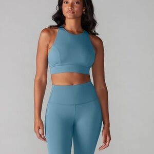 NWT Tavi Noir Move sports bra in blue lake color